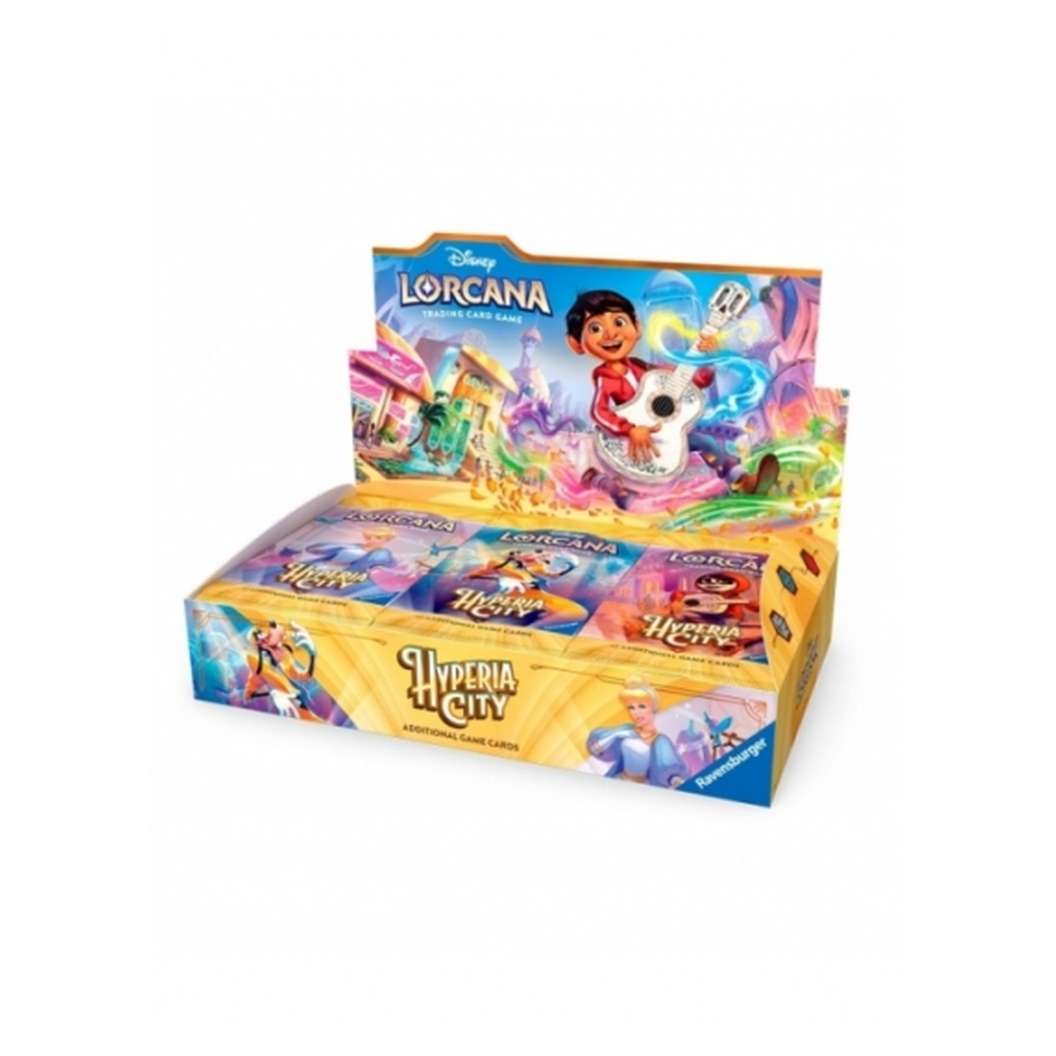 Disney Lorcana Hyperia City Booster Display - English