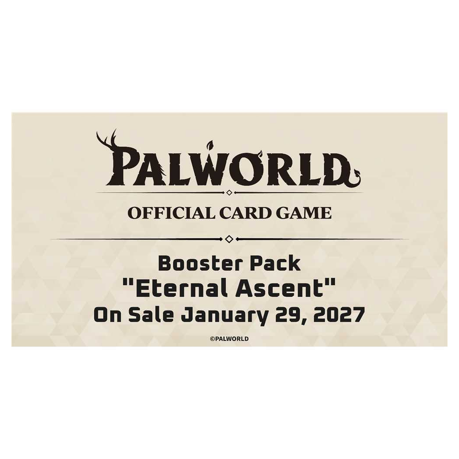 Palworld Card Game Booster Box BP-03 Eternal Ascent